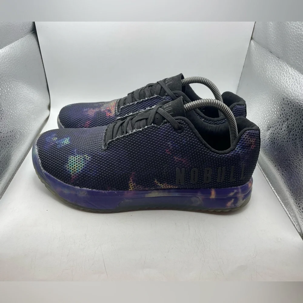 NOBULL Black and Purple Athletic Shoes - Picture 1 of 9